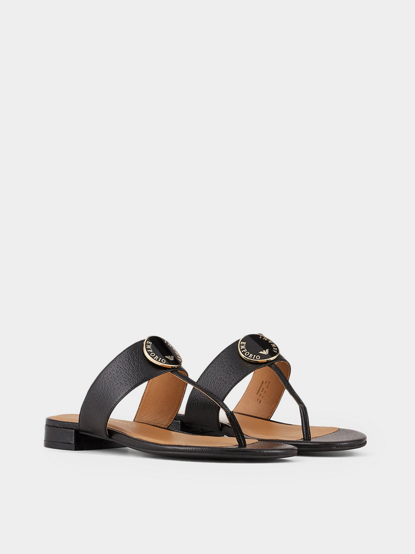 Шлёпанцы Emporio Armani модель X3Q078-XF636-00002 Фото