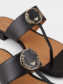 Шлёпанцы Emporio Armani модель X3Q078-XF636-00002 Фото