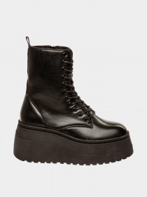 Ботинки и сапоги Steve Madden модель SM11002808 BLK ACTION LEATHER Фото