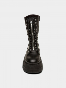Ботинки и сапоги Steve Madden модель SM11002759 BLACK LEATHER Фото