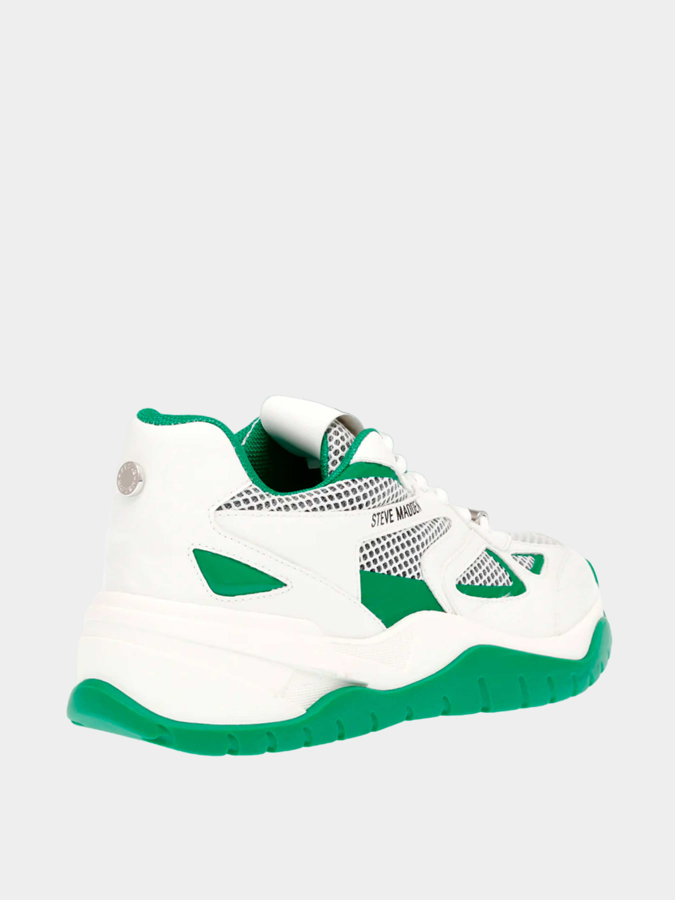 Кроссовки Steve Madden модель SM11002745 WHITE/GREEN Кроссовки Steve Madden модель SM11002745 WHITE/GREEN Фото