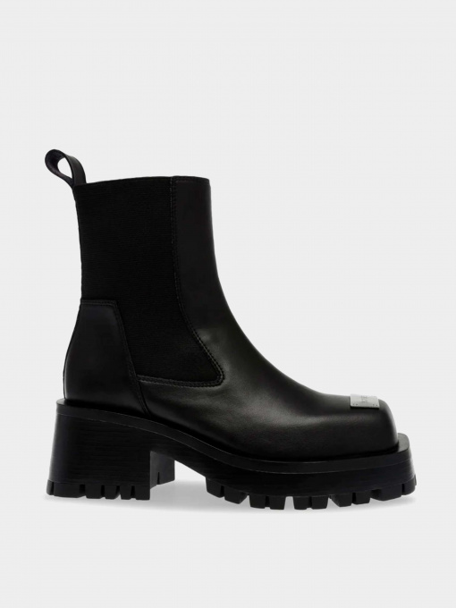 Ботинки и сапоги Steve Madden модель SM19000045 BLACK LEATHER Фото
