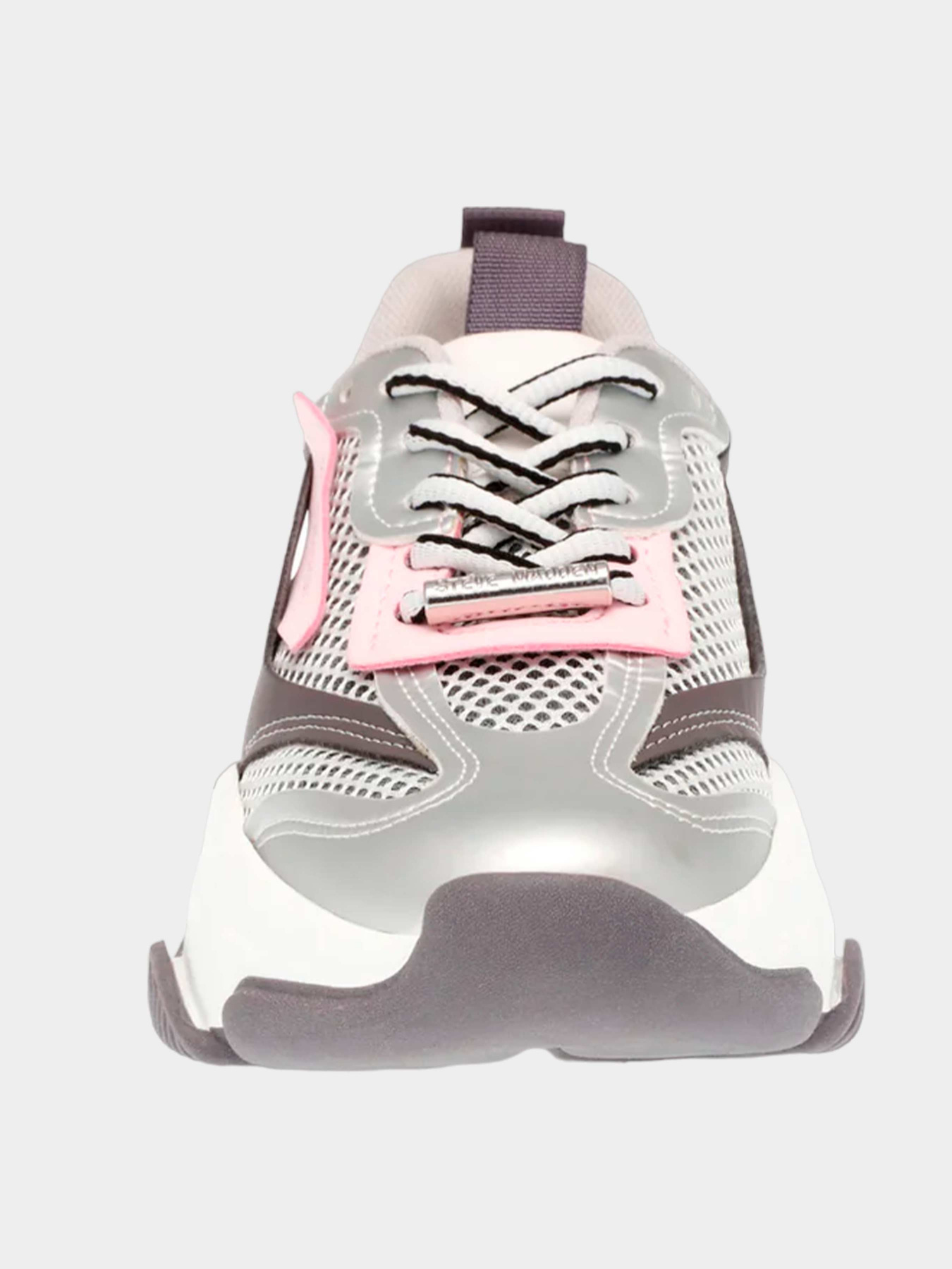 Кроссовки Steve Madden модель SM19000033 PINK/SILVER Кроссовки Steve Madden модель SM19000033 PINK/SILVER Фото