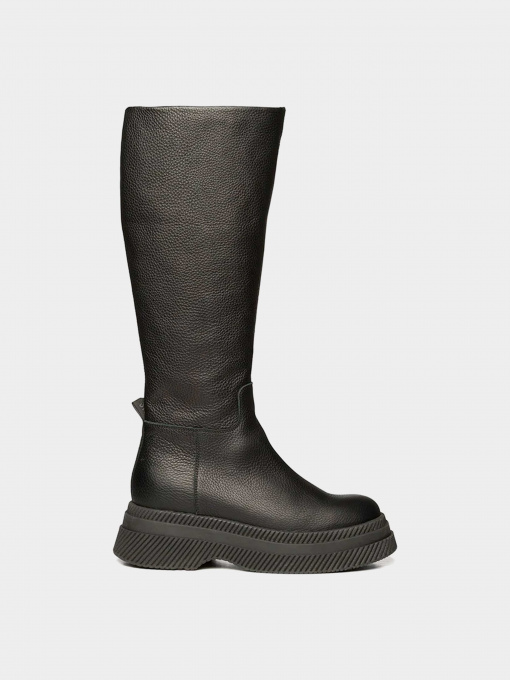Ботинки и сапоги Steve Madden модель SM11002676 BLACK LEATHER Фото