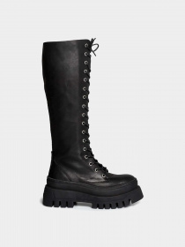 Ботинки и сапоги Steve Madden модель SM11002682 BLACK LEATHER Фото
