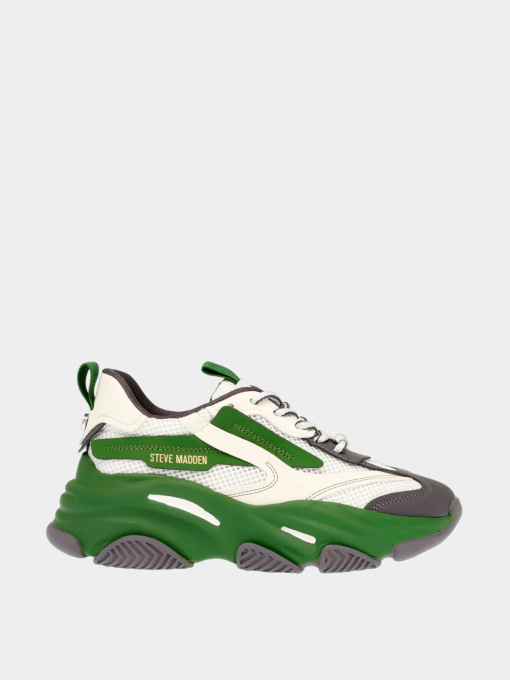 Кроссовки Steve Madden модель SM19000033 WHITE/GREEN Фото