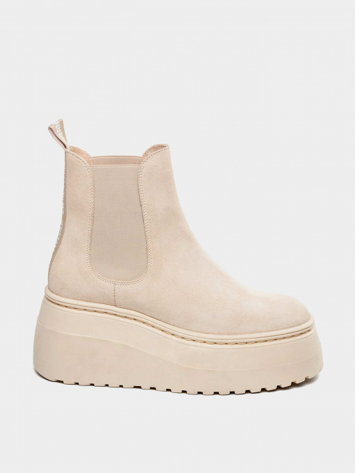 Ботинки и сапоги Steve Madden модель SM11002110 BEIGE SUEDE Фото