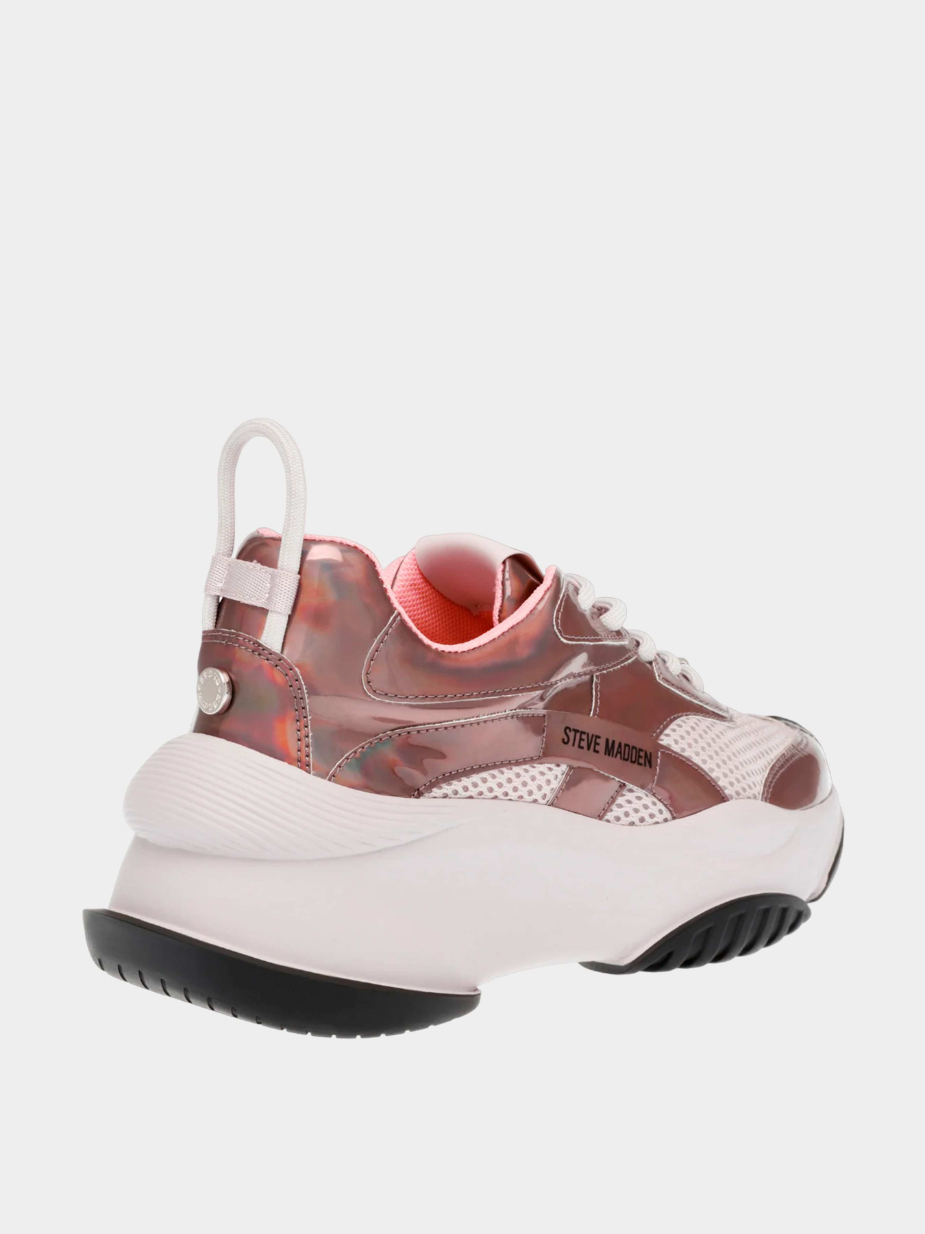 Кроссовки Steve Madden модель SM11002623 SILVER IRIDESCENT Кроссовки Steve Madden модель SM11002623 SILVER IRIDESCENT Фото