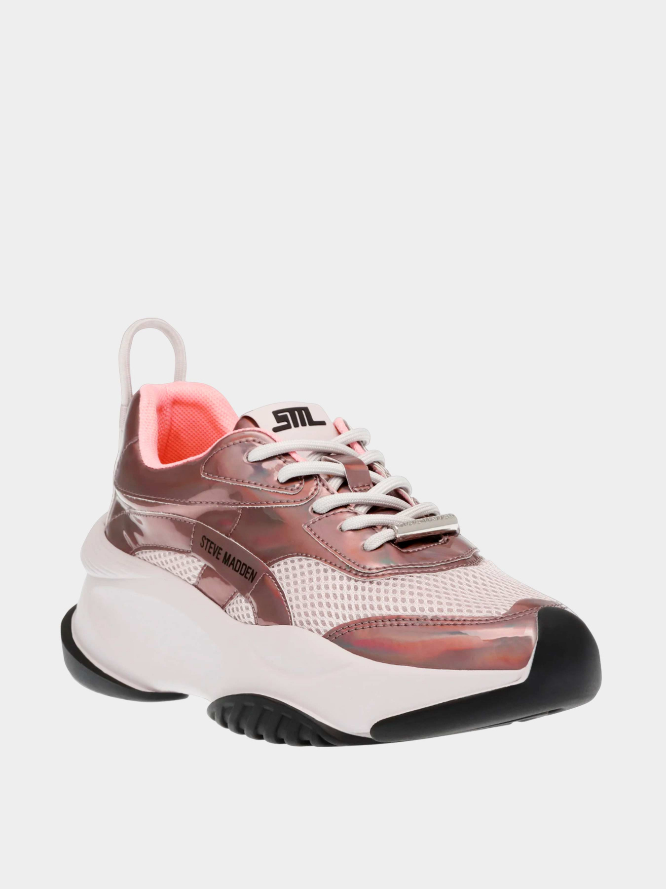 Кроссовки Steve Madden модель SM11002623 SILVER IRIDESCENT Кроссовки Steve Madden модель SM11002623 SILVER IRIDESCENT Фото