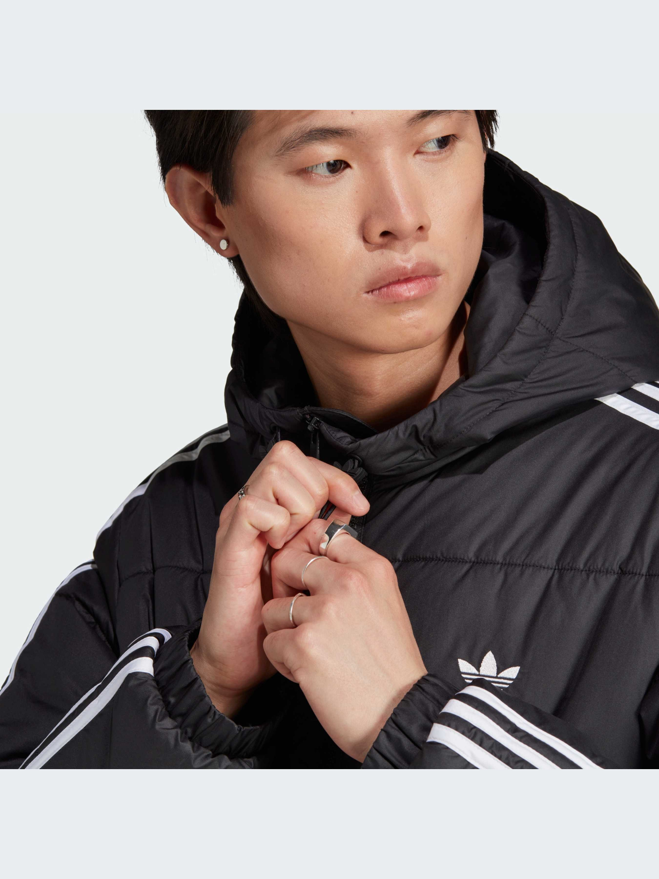 Куртки и дубленки Adidas Adicolor модель HZ0684-KZ Фото
