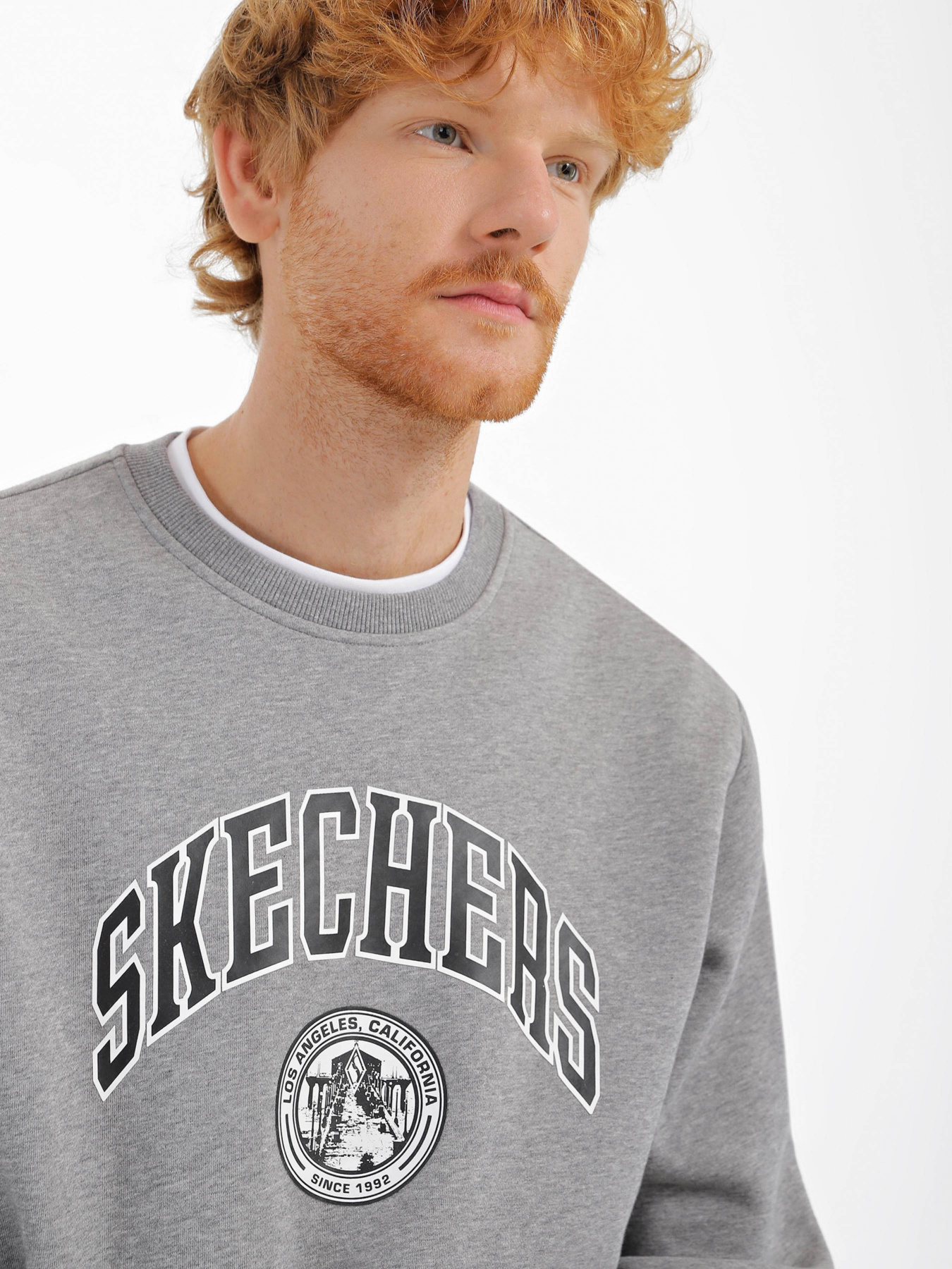 Худи и свитшоты Skechers модель LT54 LTGY Фото