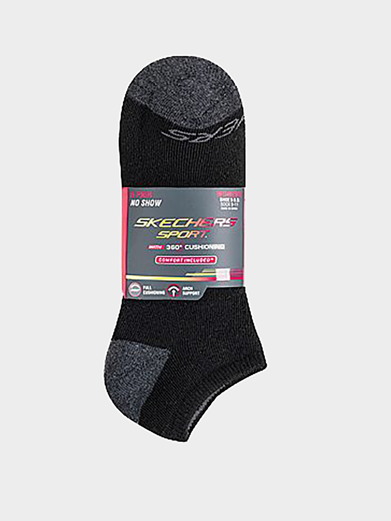 Носки и гольфы Skechers модель S108263 BLK Фото