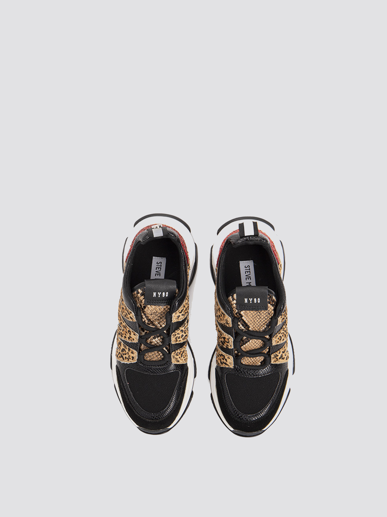 Кроссовки Steve Madden модель SM11000383-BLK/RED Кроссовки Steve Madden модель SM11000383-BLK/RED Фото