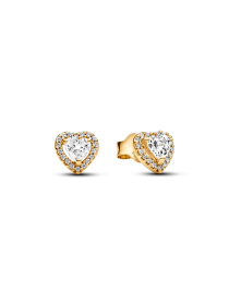 Серьги-гвоздики PANDORA Moments модель 268427C01 Фото