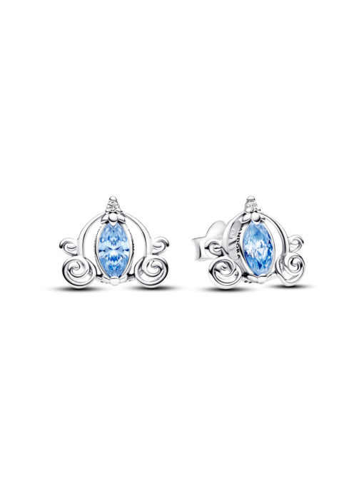 Серьги-гвоздики PANDORA Moments модель 293060C01 Фото