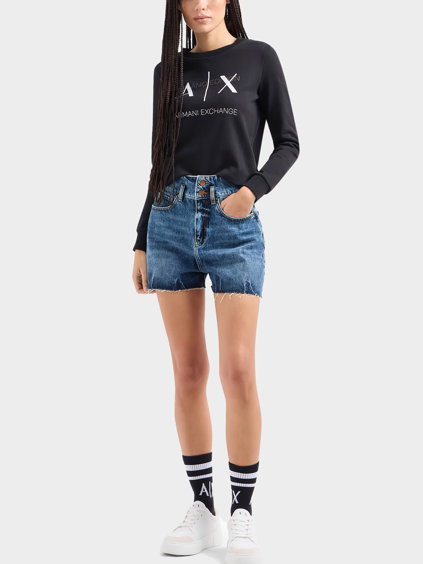 Худи и свитшоты Armani Exchange модель 3DYM92-YJFDZ-1200 Фото