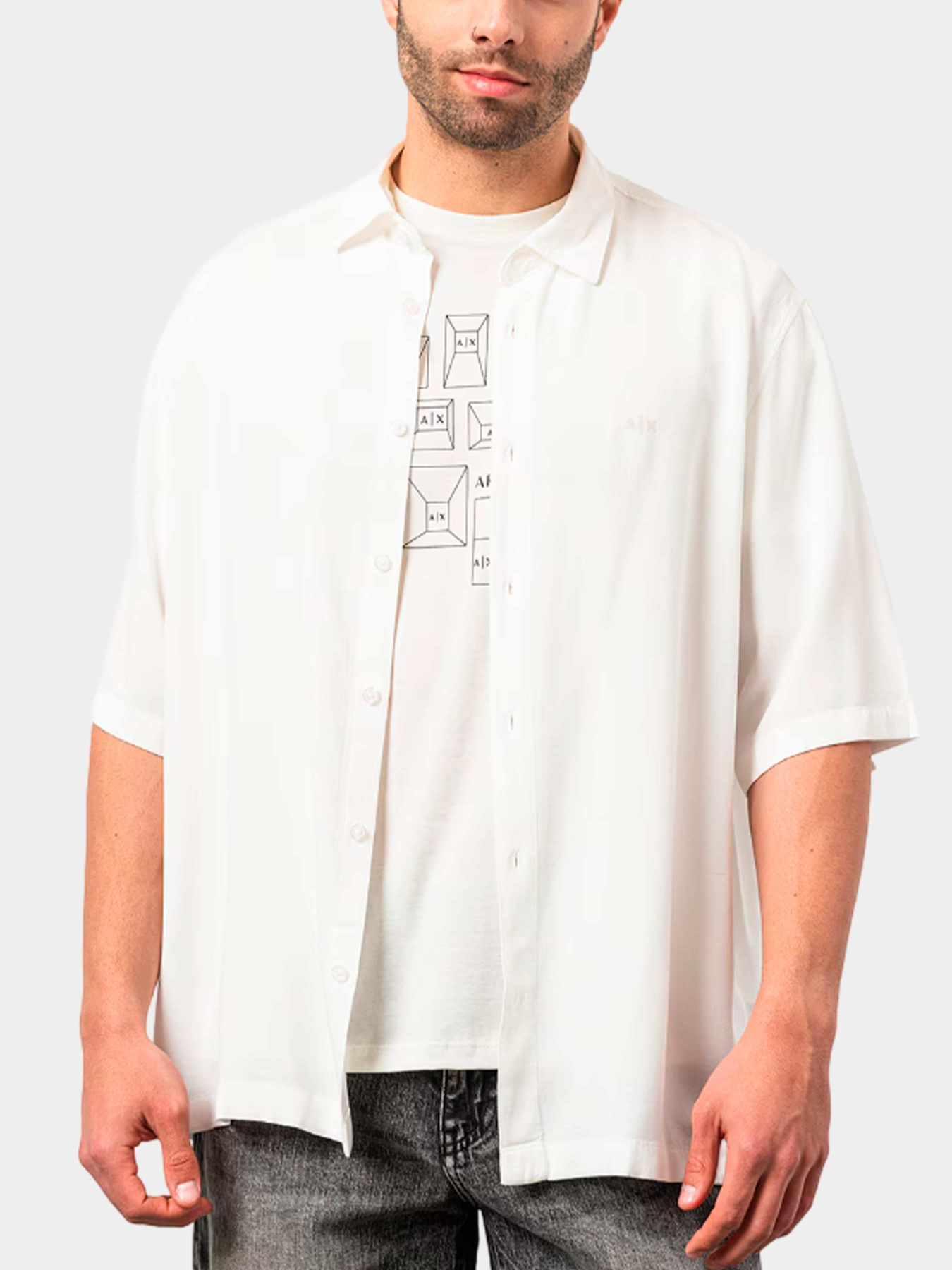 Рубашки Armani Exchange модель 3DZC01-ZN3UZ-1100 Фото