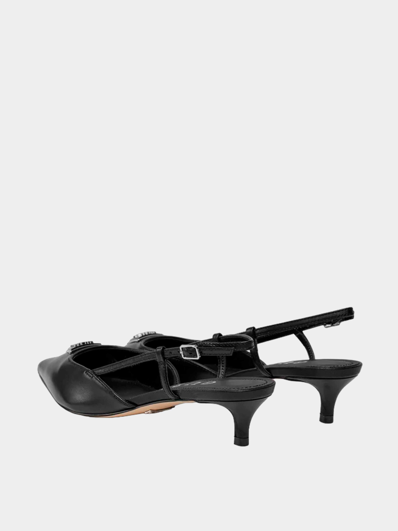 Сандалии GUESS модель FLPJES-LEA05-BLACK Фото