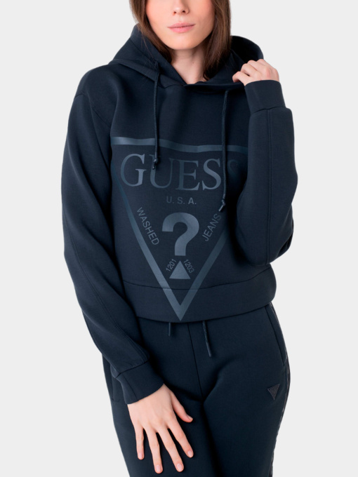 Худи и свитшоты GUESS модель V2YQ08-K7UW2-G7FQ Фото