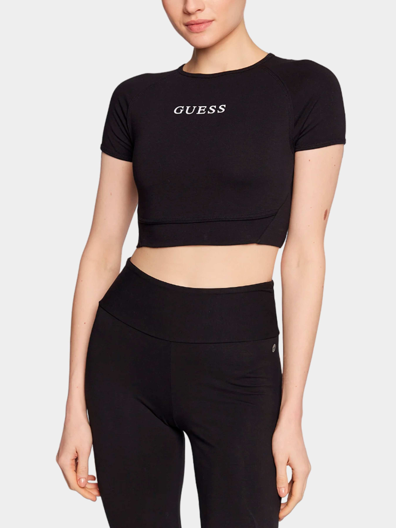 Футболки и поло GUESS модель V3RP16-KABR0-JBLK Фото