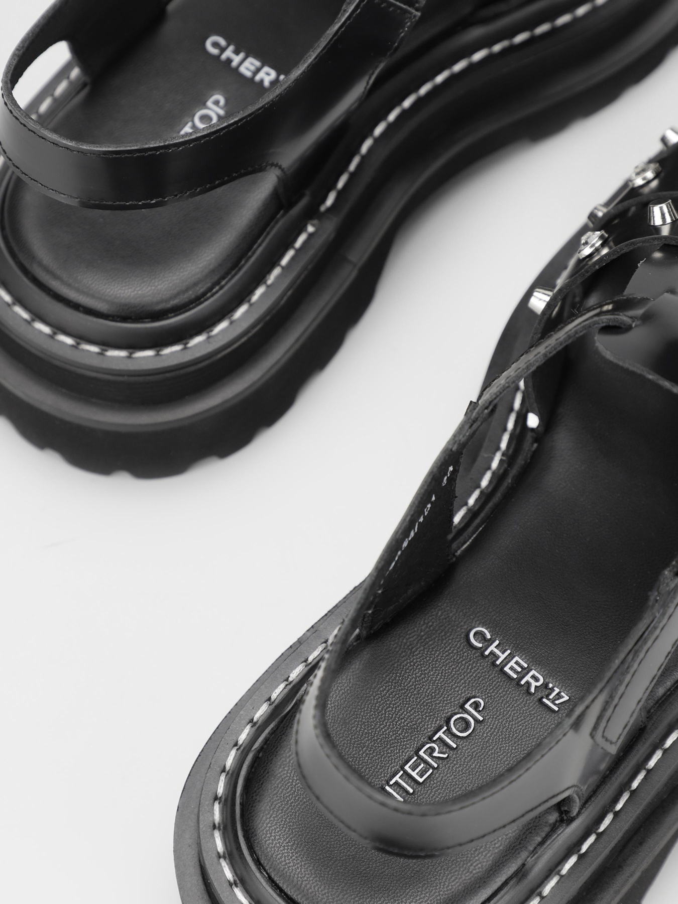 Сандалии CHER '17 INTERTOP модель 111-6654/101 Фото