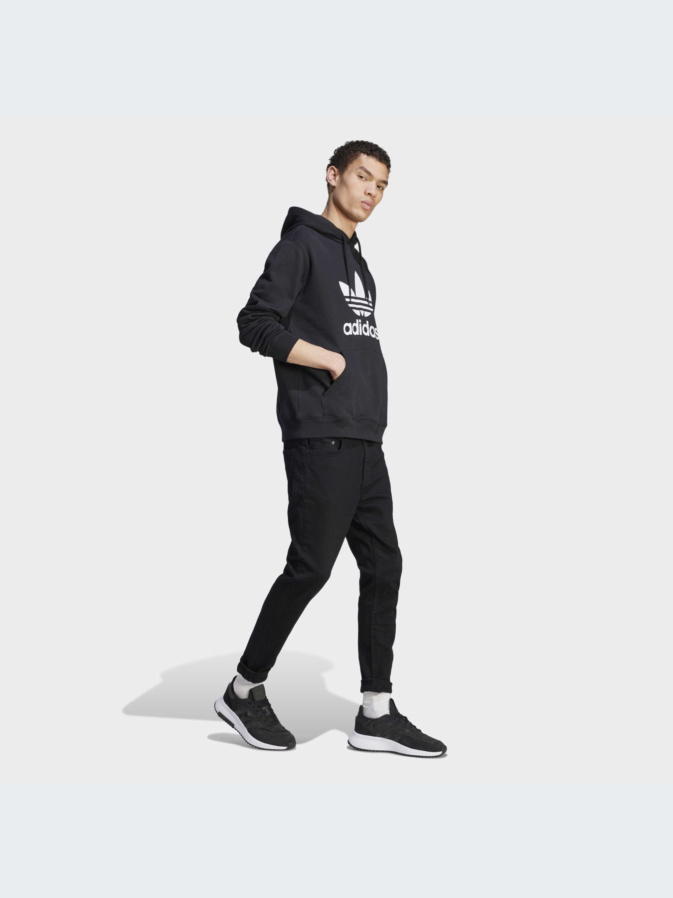 Худи и свитшоты Adidas Trefoil модель IM4489-KZ Фото