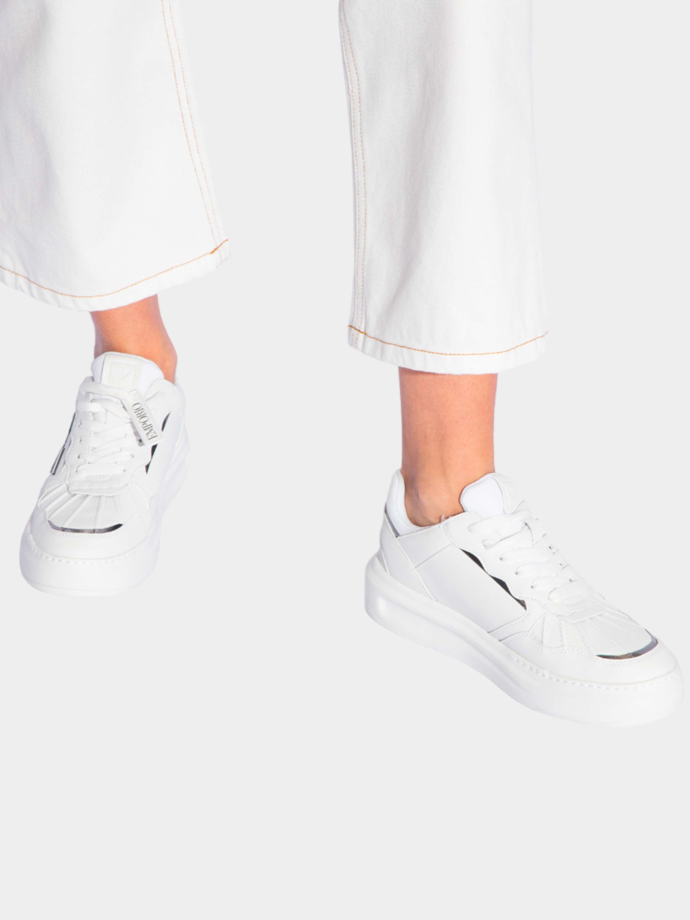 Кроссовки Emporio Armani модель X3X165-XR107-C662 Фото