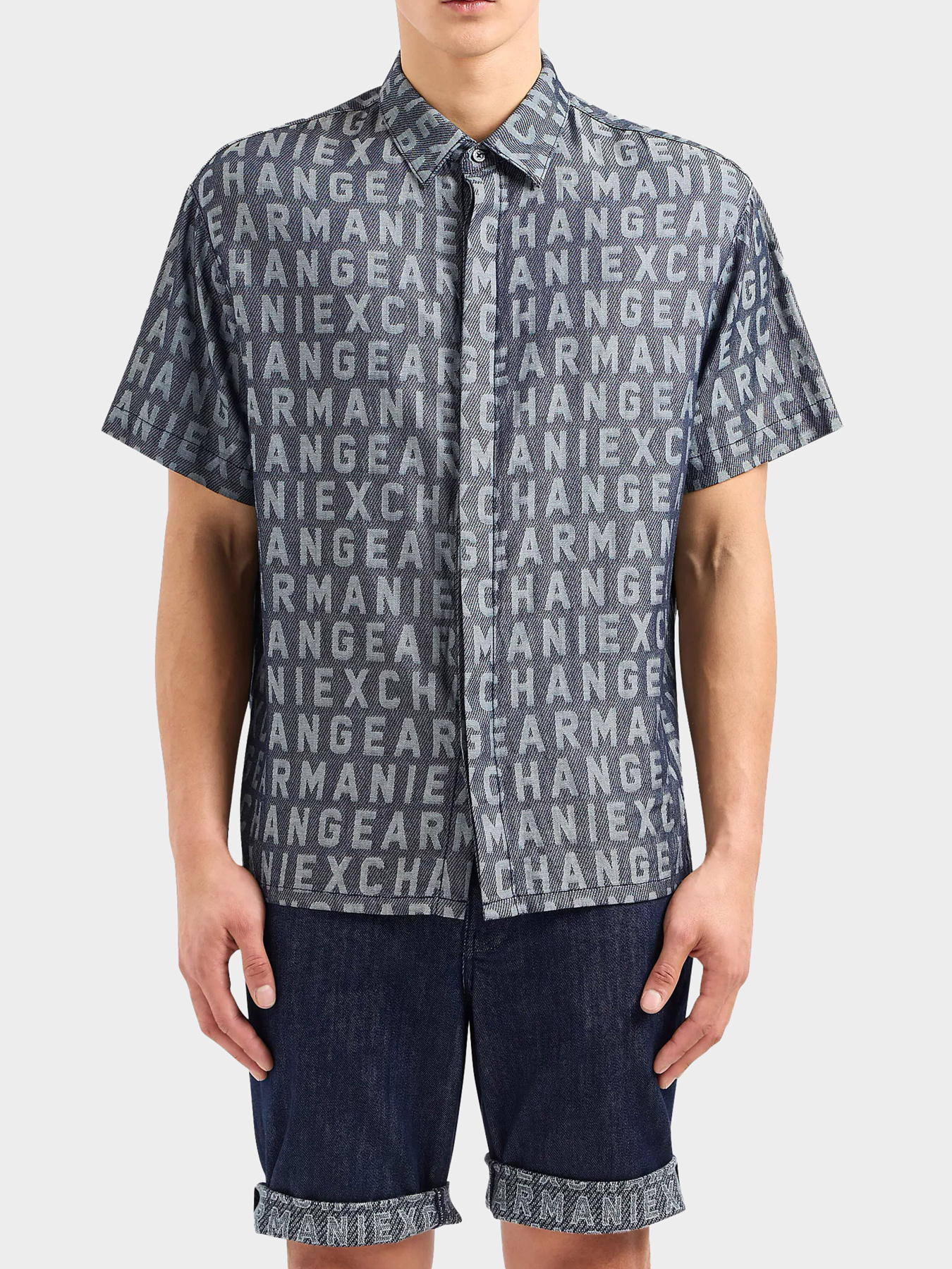 Рубашки Armani Exchange модель 3DZCD4-Z1WAZ-05HC Фото