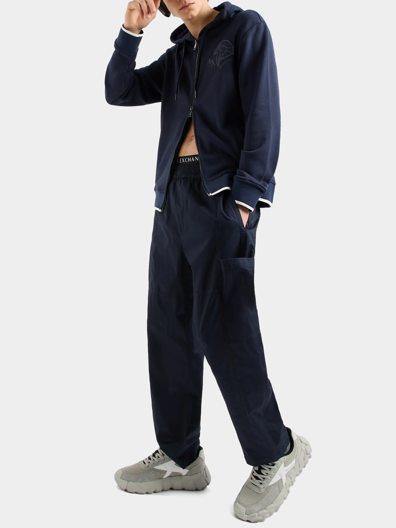 Худи и свитшоты Armani Exchange модель 3DZMHR-ZJ9KZ-15CX Фото