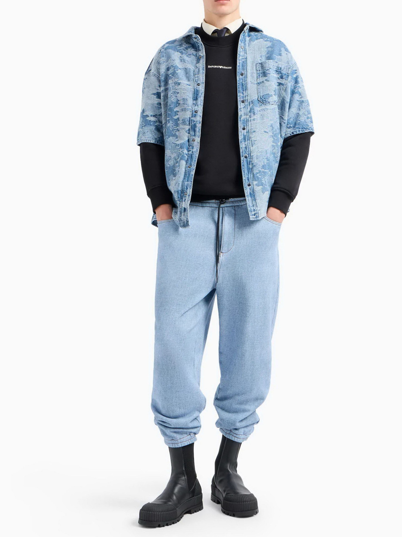 Худи и свитшоты Emporio Armani модель 3D1MEC-1JODZ-0033 Фото