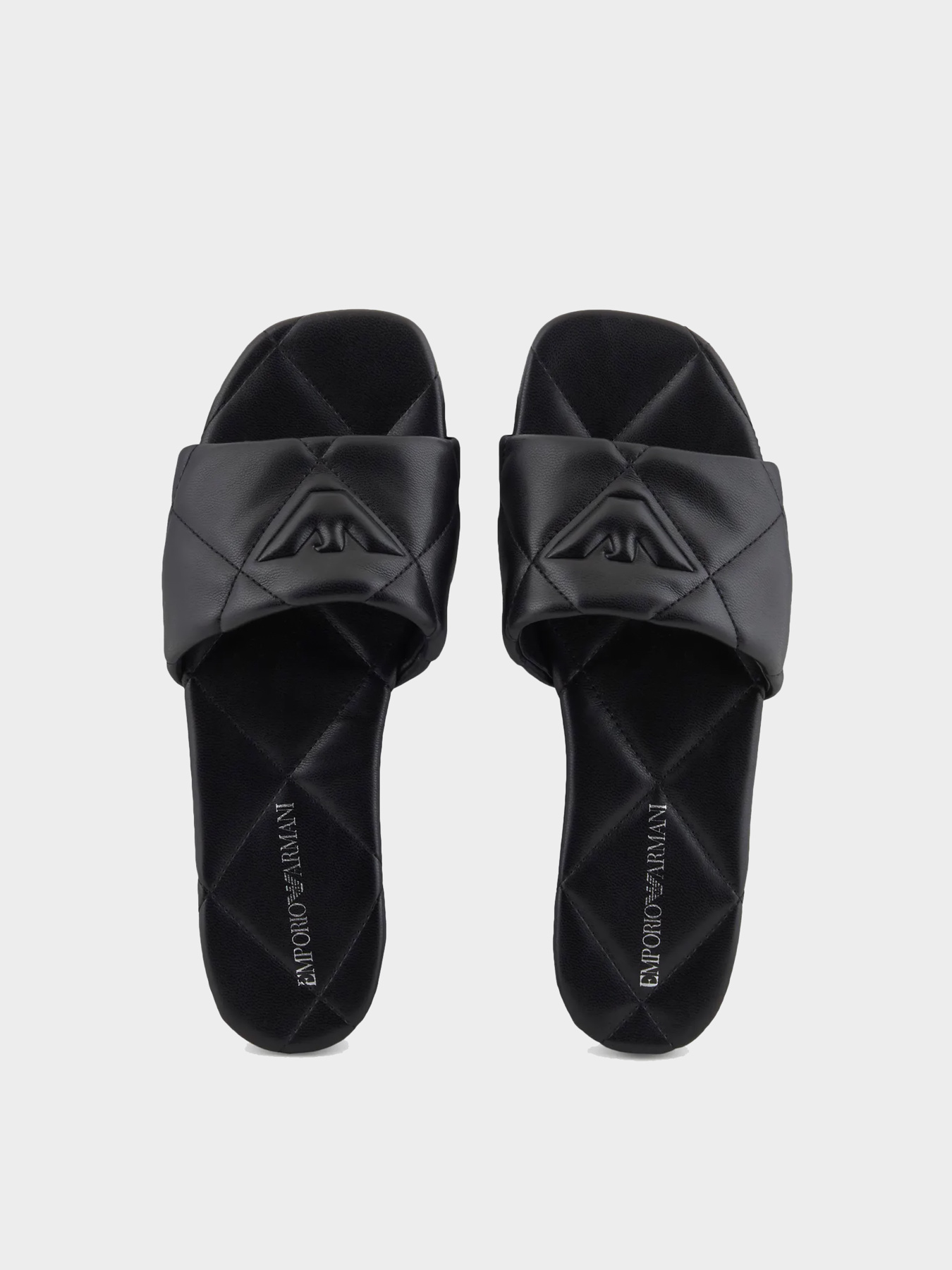 Шлёпанцы Emporio Armani модель X3P826-XF770-00002 Фото