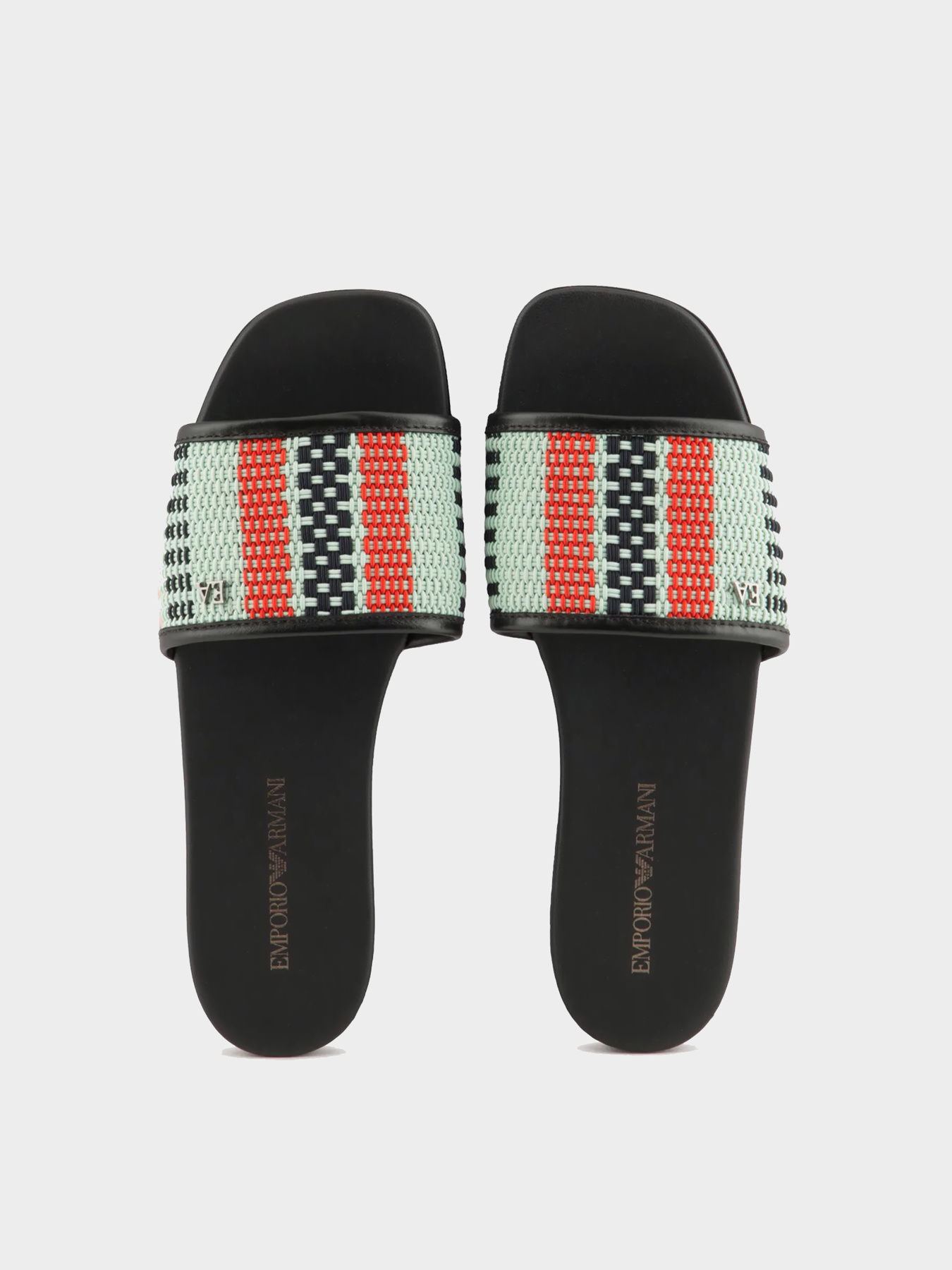 Шлёпанцы Emporio Armani модель X3P825-XR137-D176 Фото