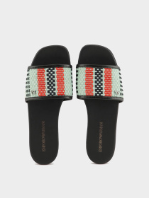 Шлёпанцы Emporio Armani модель X3P825-XR137-D176 Фото