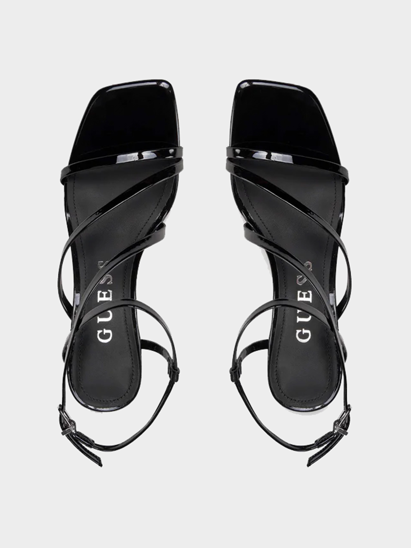 Сандалии GUESS модель FLJRIM-PAT03-BLACK Фото