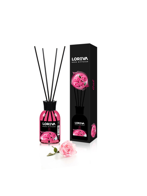 Аромадиффузор  для дома Loreva Роза 55ml Loreva модель 001-05 Фото
