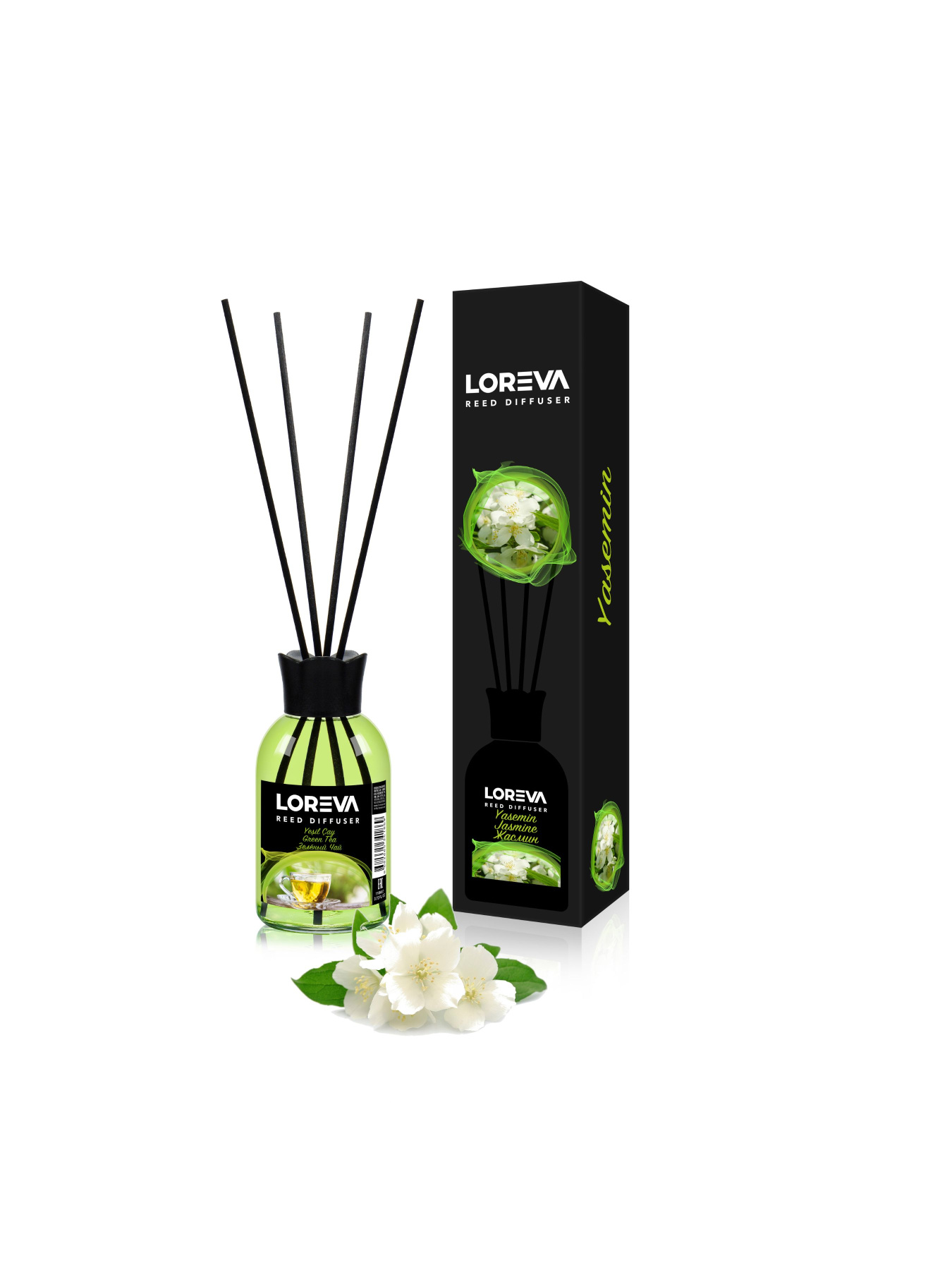 Аромадиффузор для дома Loreva Жасмин 55ml Loreva модель 001-18 Аромадиффузор для дома Loreva Жасмин 55ml Loreva модель 001-18 Фото