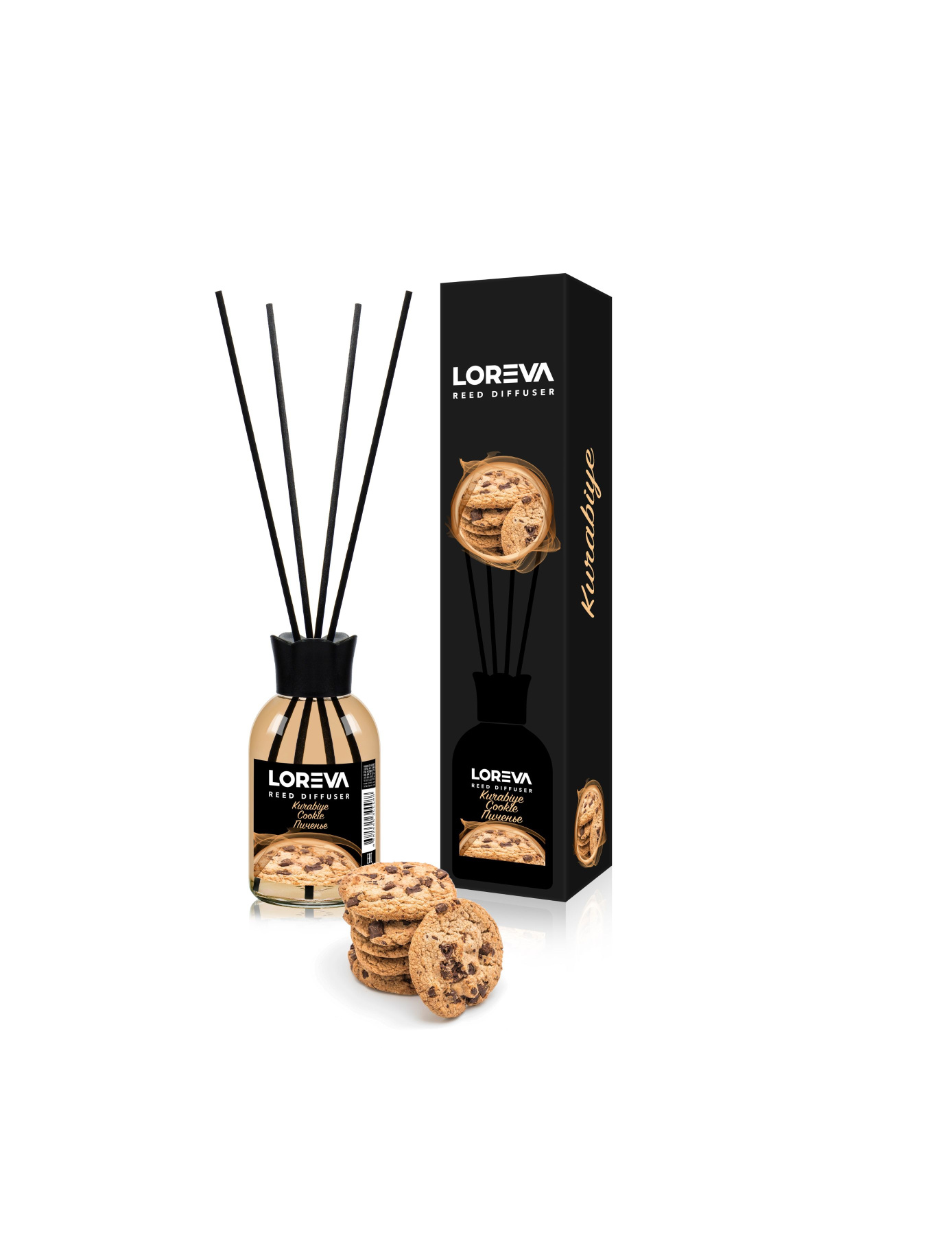 Аромадиффузор для дома Loreva Печенье 55ml Loreva модель 001-22 Аромадиффузор для дома Loreva Печенье 55ml Loreva модель 001-22 Фото