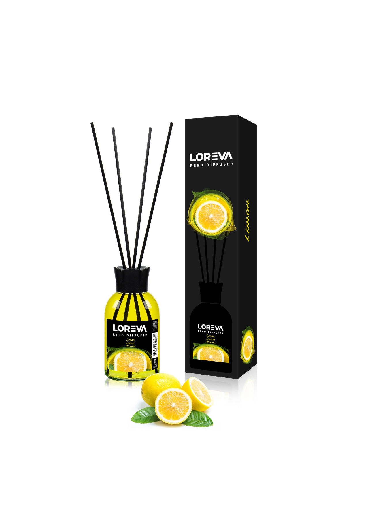 Аромадиффузор для дома Loreva Лимон 110ml Loreva модель 002-02 Аромадиффузор для дома Loreva Лимон 110ml Loreva модель 002-02 Фото