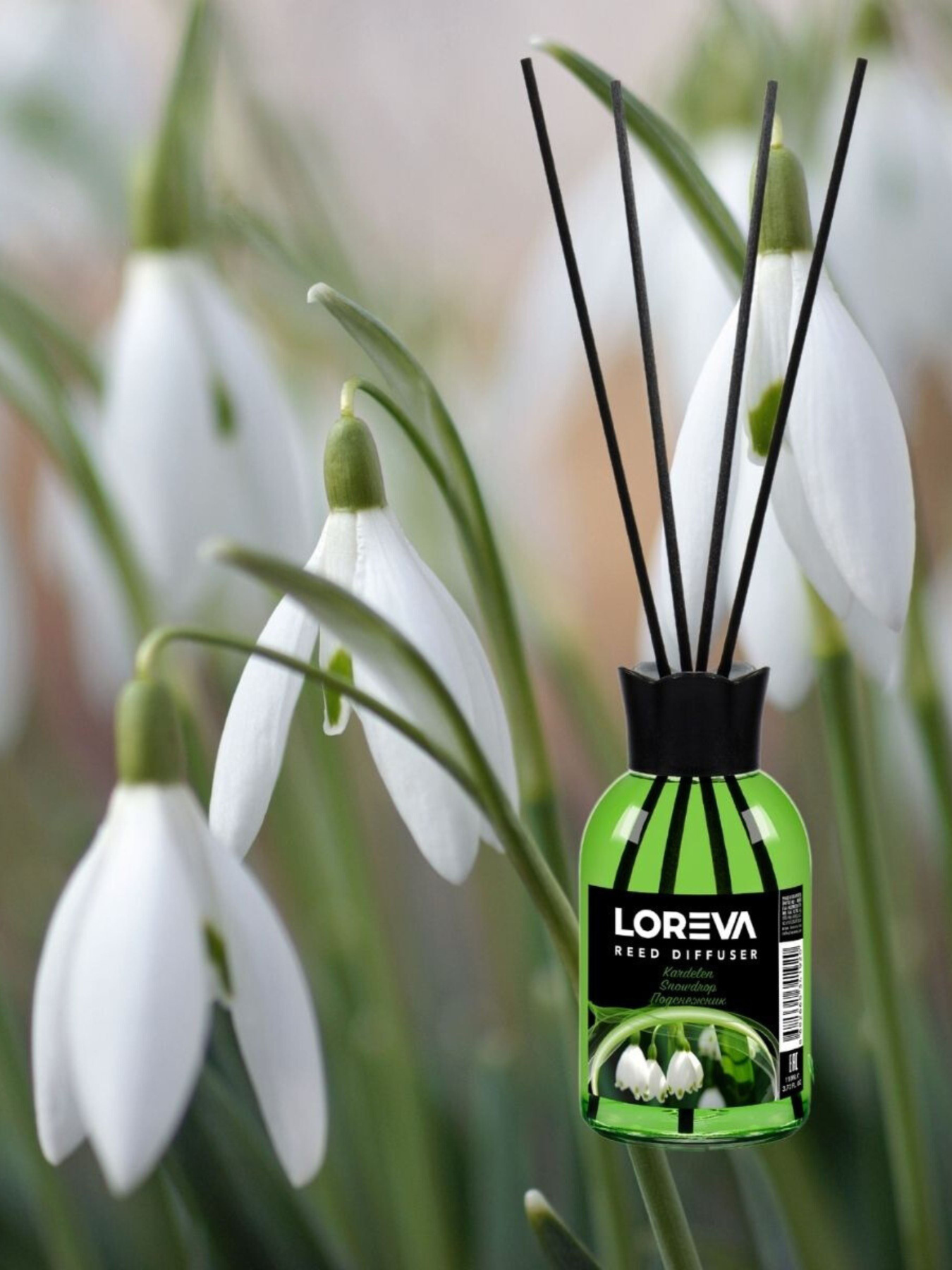 Аромадиффузор для дома Loreva Подснежник 110ml Loreva модель 002-07 Аромадиффузор для дома Loreva Подснежник 110ml Loreva модель 002-07 Фото