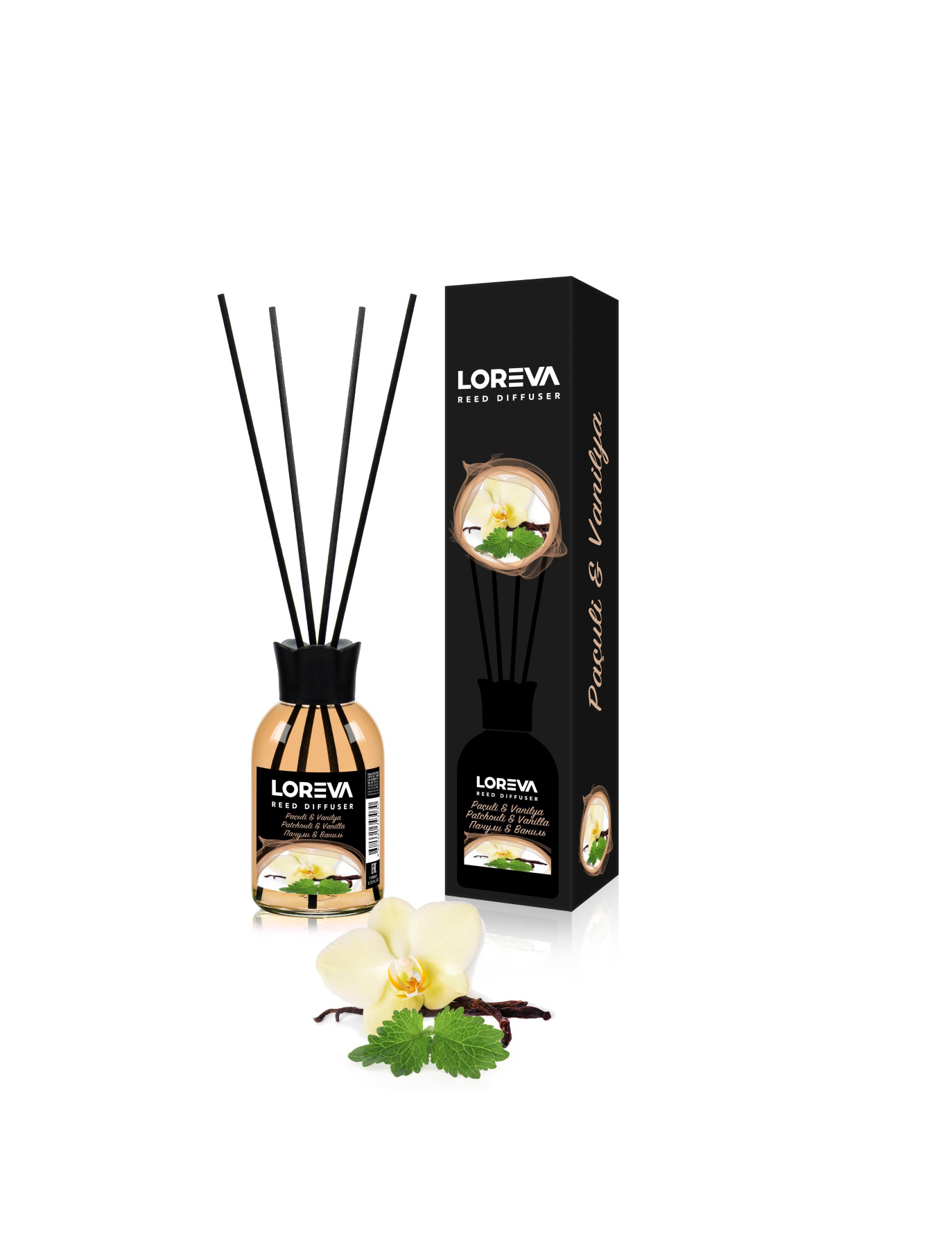 Аромадиффузор для дома Loreva Пачули и ваниль 110ml Loreva модель 002-14 Аромадиффузор для дома Loreva Пачули и ваниль 110ml Loreva модель 002-14 Фото