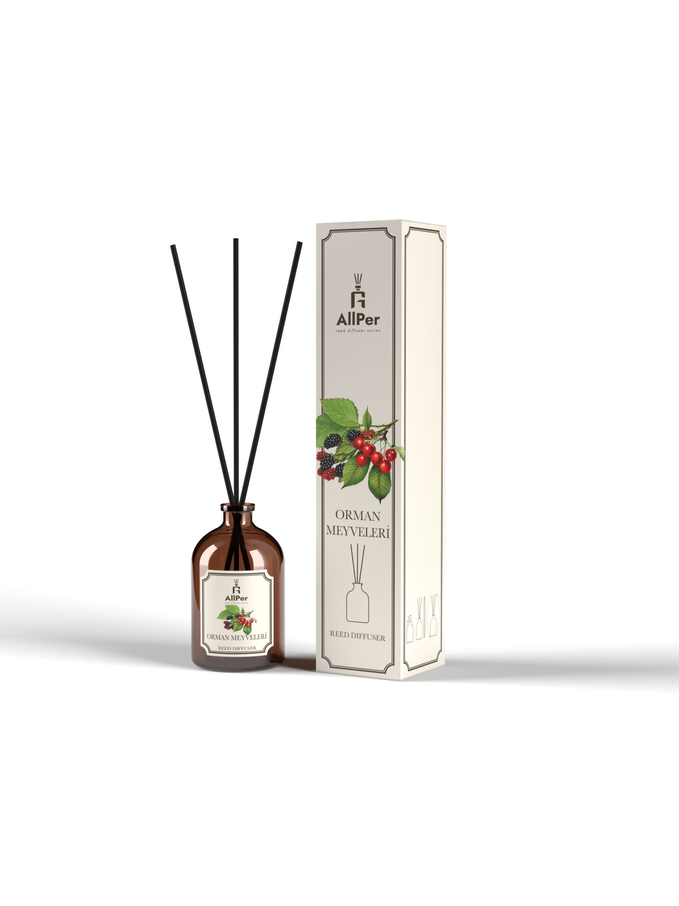 Аромадиффузор для дома Allper Лесные плоды 40ml Allper модель 003-06 Аромадиффузор для дома Allper Лесные плоды 40ml Allper модель 003-06 Фото