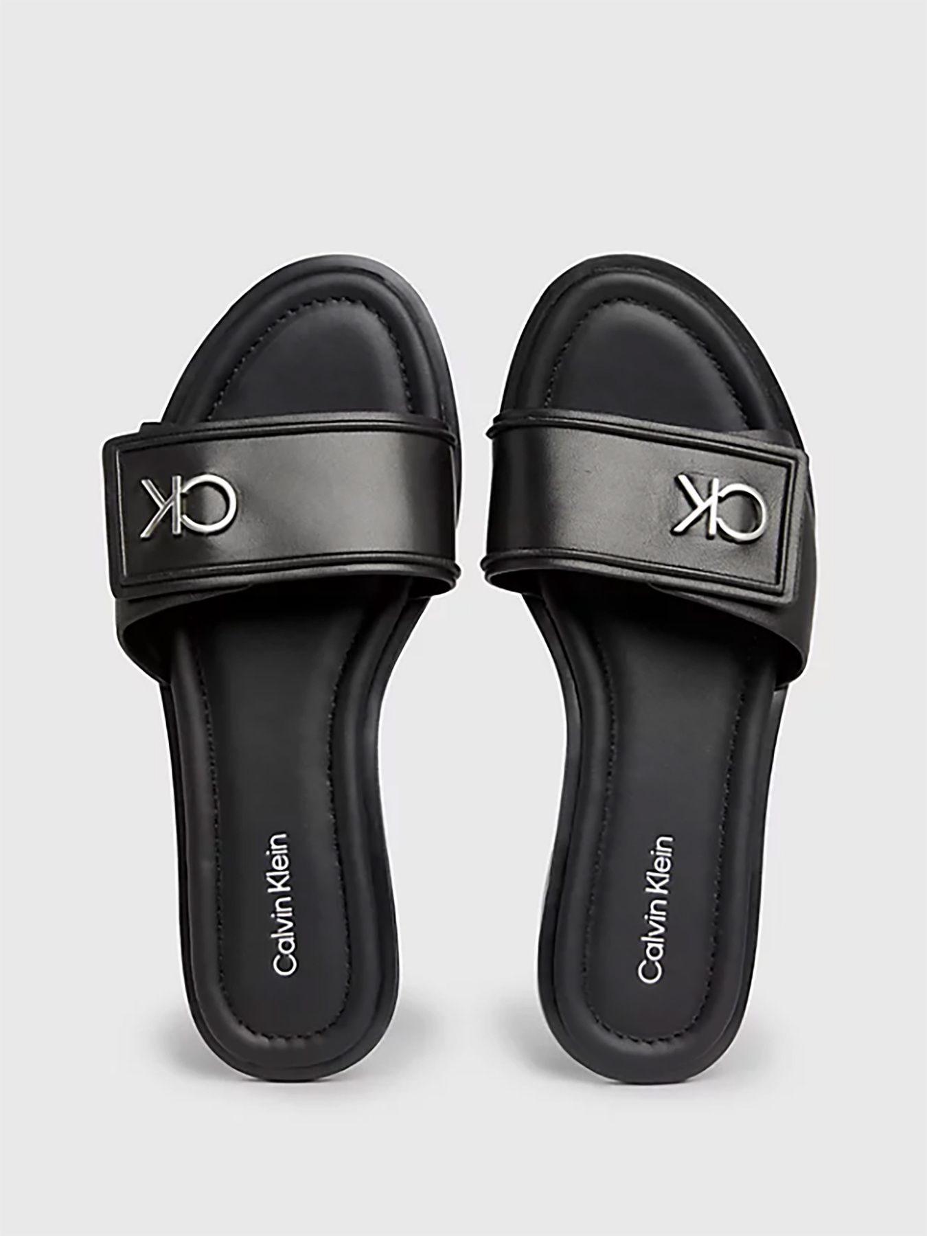 Шлёпанцы Calvin Klein модель HW0HW01939-BEH Фото