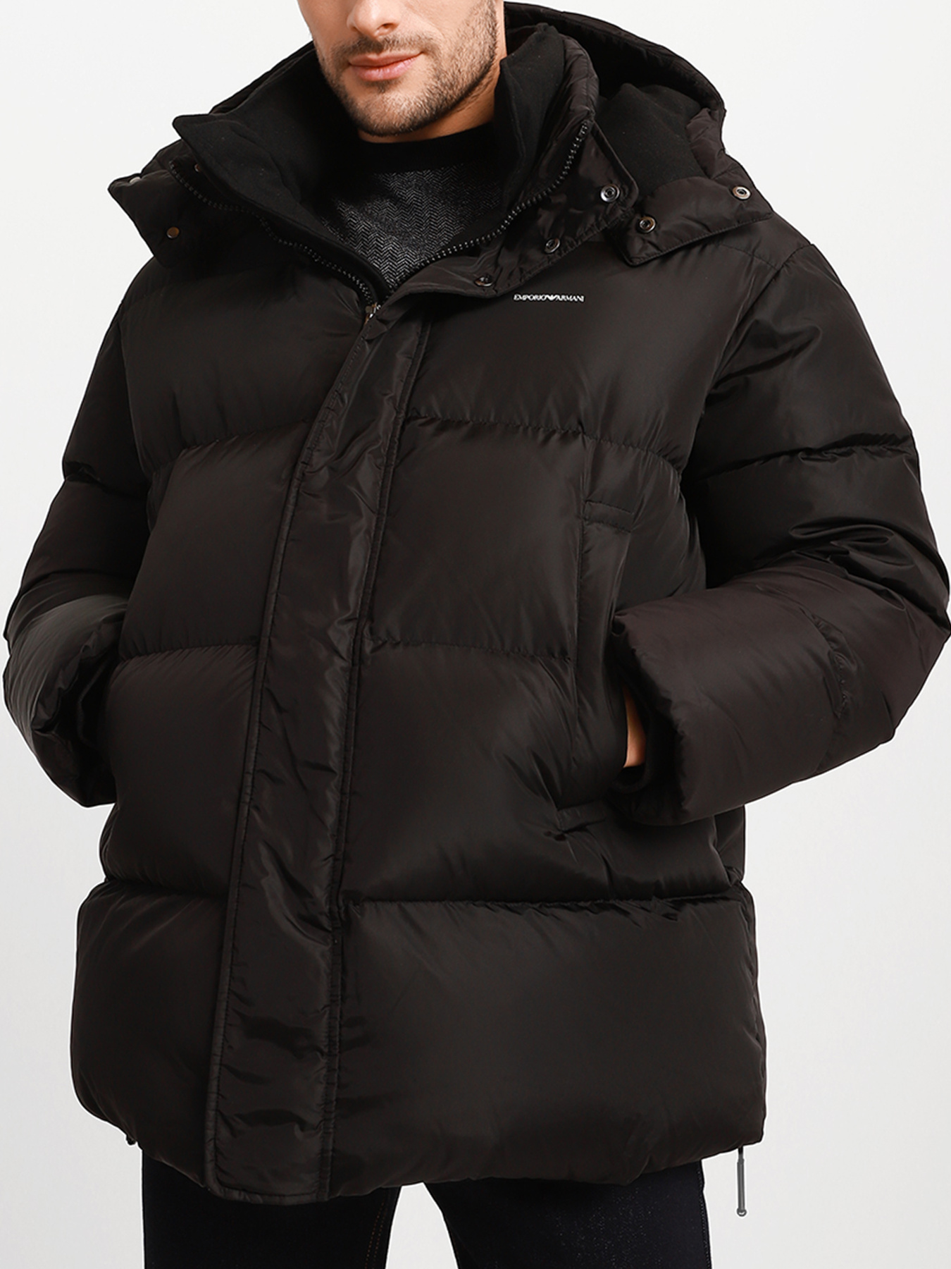 Куртки и дубленки Emporio Armani модель 6K1B99-1NQTZ-0999 Фото