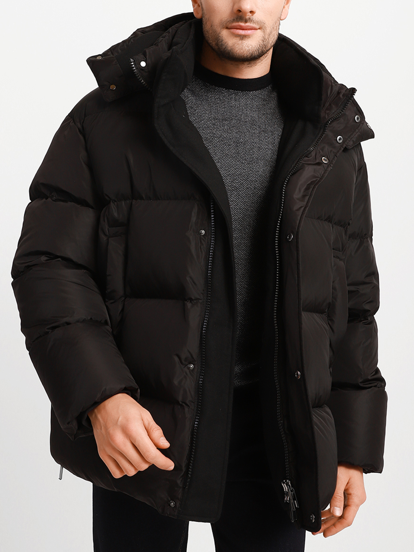 Куртки и дубленки Emporio Armani модель 6K1B99-1NQTZ-0999 Фото