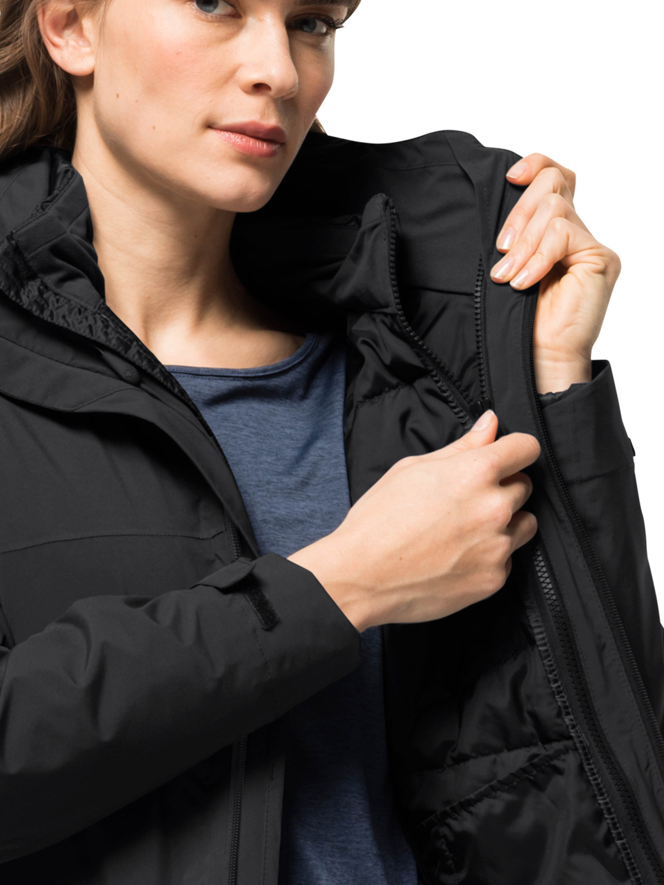 Куртки и дубленки Jack Wolfskin модель 1115661 Фото