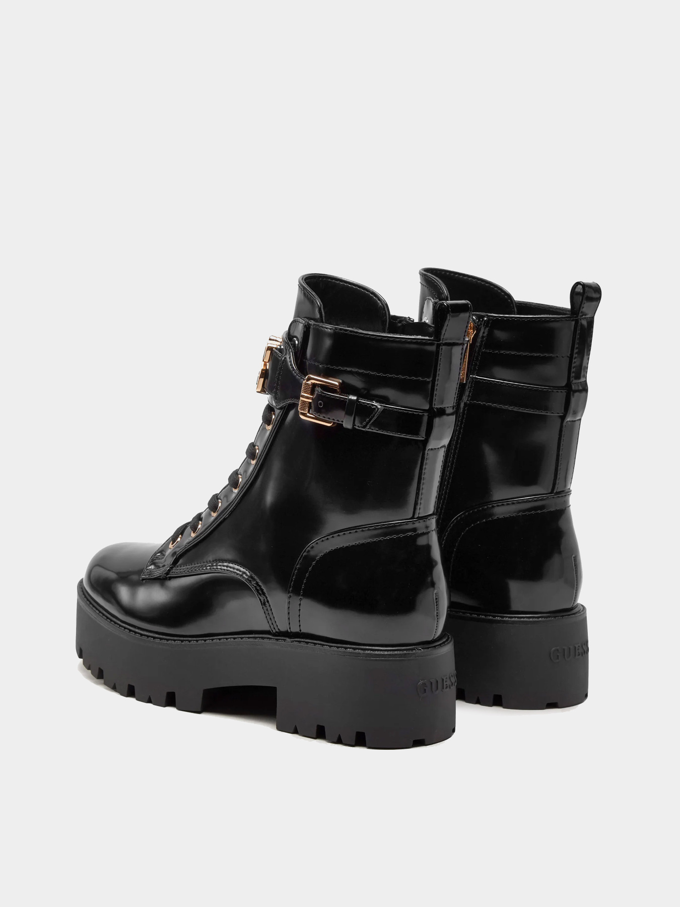 Ботинки и сапоги GUESS модель FLTSOM-PAT10-BLACK Фото