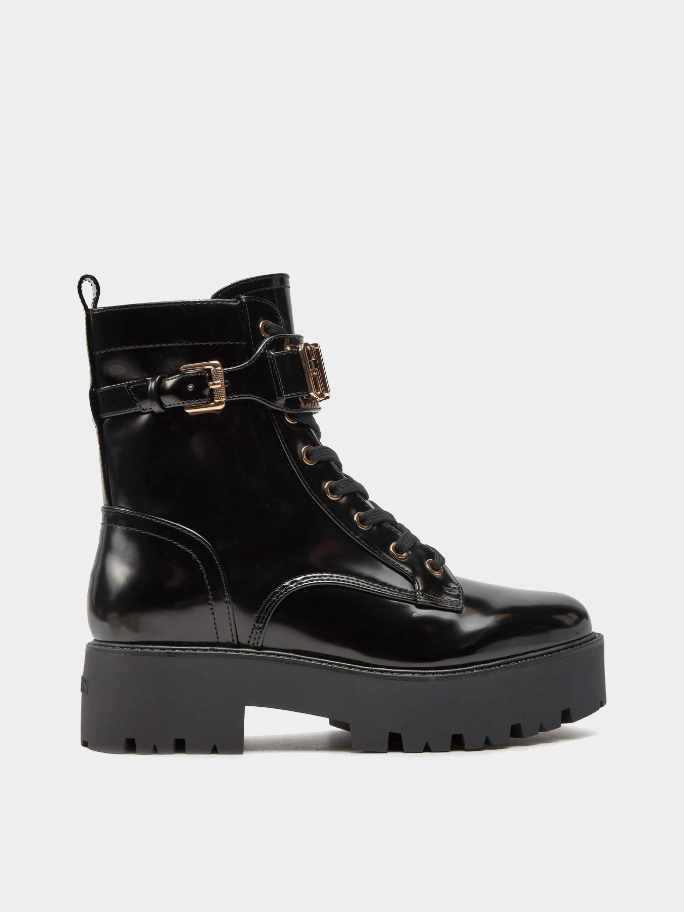 Ботинки и сапоги GUESS модель FLTSOM-PAT10-BLACK Фото