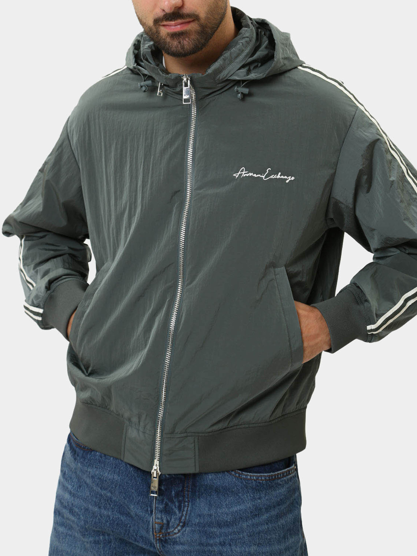 Куртки и дубленки Armani Exchange модель 8NZB99-ZNXXZ-1839 Фото