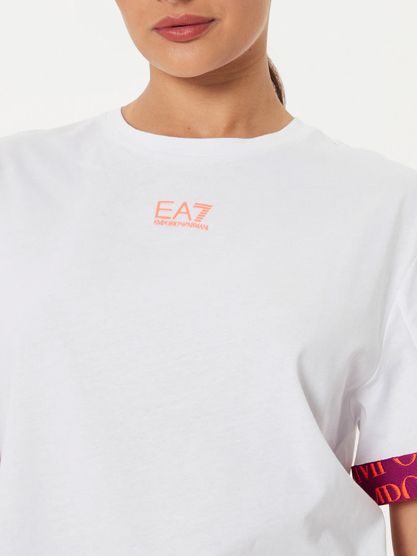Футболки и поло EA7 модель 6DTT15-TJLOZ-1100 Фото