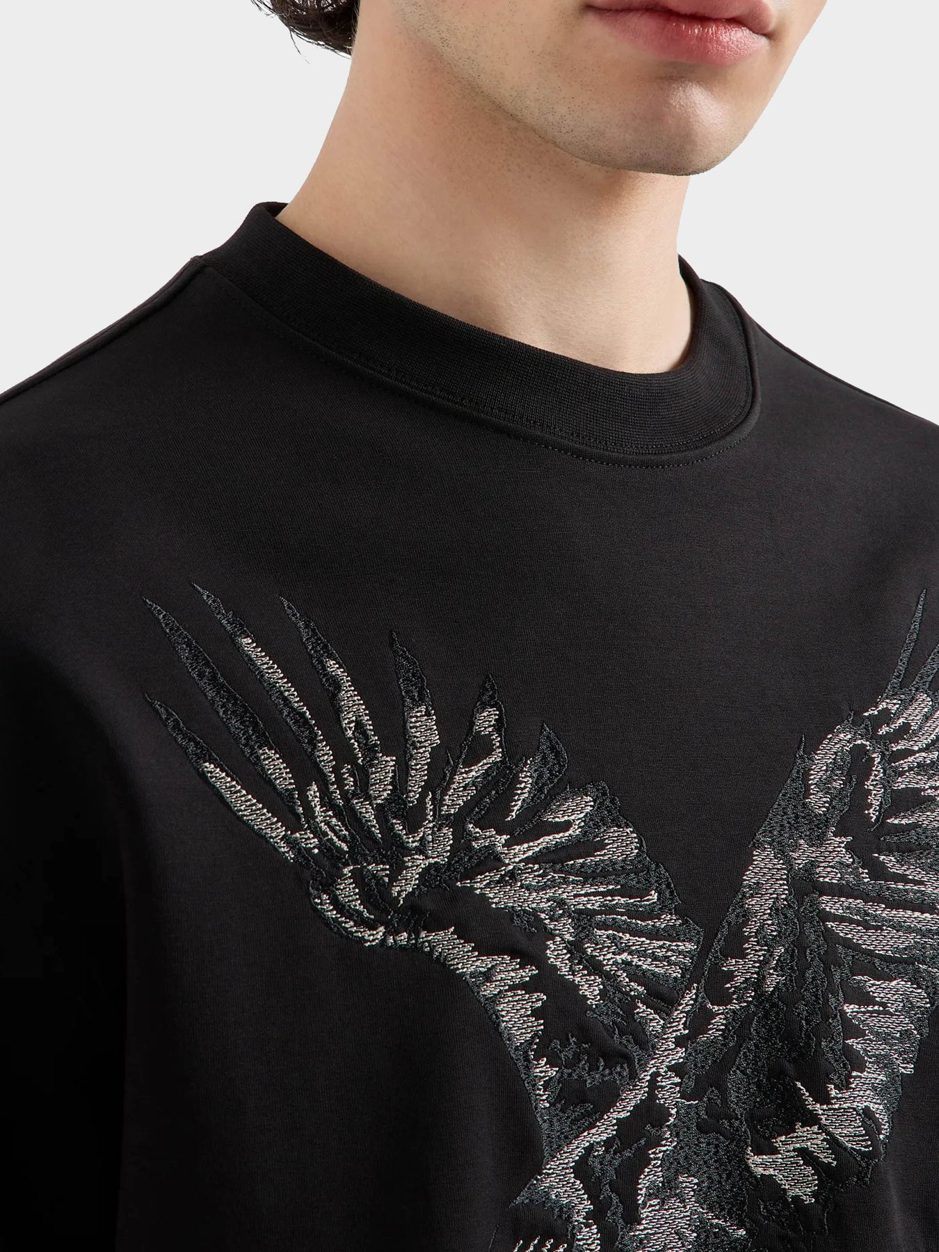Худи и свитшоты Armani Exchange модель 6DZMAE-ZJKBZ-1200 Фото